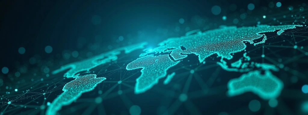 Abstract image representing communication or support